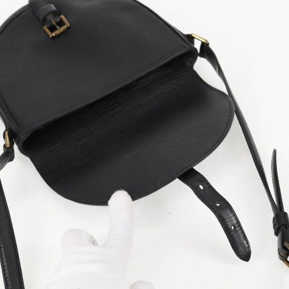LOUIS VUITTON Epi Chantilly PM Shoulder Bag SPO Black LV Auth 135467V - Picture 6 of 16